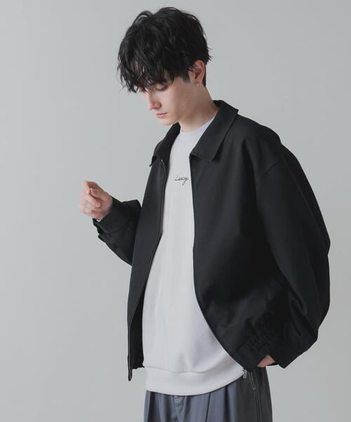 LUCY（ルーシー）の「LUCY/トロミショートブルゾン（ブルゾン・メンズ・ダークグレー/ブラック・LARGE/MEDIUM）」の10枚目の写真