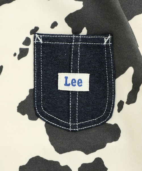 Lee（リー）の「【70/80cm】ベビー Leeカウ柄 長袖ロンパース（ロンパース・キッズ・ブラウン/ブラック・70/80）」の5枚目の写真