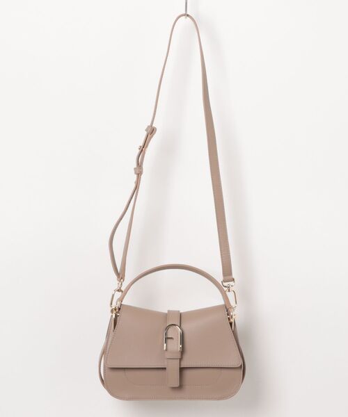 FURLA（フルラ）の「フルラ フロー (Furla Flow) ミニトップハンドルバッグ（ハンドバッグ・レディース・ブラック/モカ/ホワイト・ONE SIZE）」の17枚目の写真