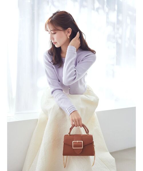 HALUHIROINE（ハルヒロイン）の「バックルベルトミニショルダーバッグ