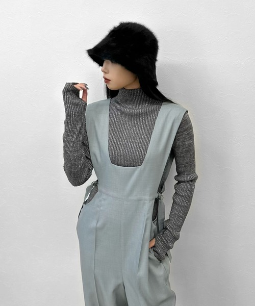 LVEU.（ラブユ.）の「【LVEU.】ラメ糸ハイネックニットプルオーバー / ラメニット ハイネック ブラック ZOZOTOWN限定（ニット/セーター・レディース・ブラック・FREE）」の17枚目の写真