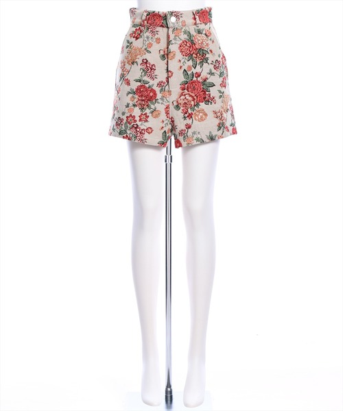 clear（クリア）の「ゴブランショートパンツ（その他パンツ・レディース・アイボリー/ブラック・F）」の16枚目の写真