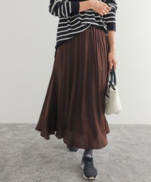 URBAN RESEARCH DOORS | マットサテンギャザースカート(スカート)