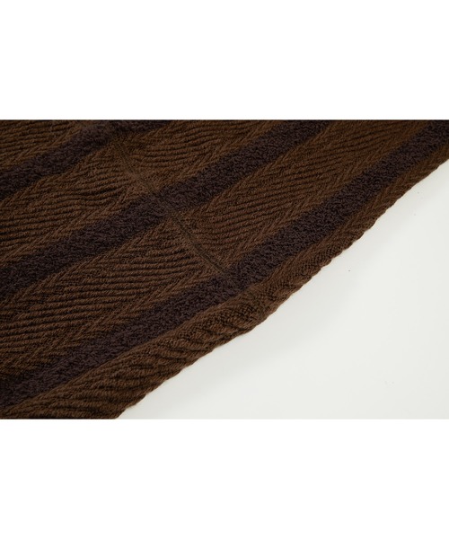 tageechita（タジチタ）の「【tageechita】フード付きフリンジニットワンピース（ワンピース・レディース・オフホワイト/ブラウン・L/M/S）」の17枚目の写真