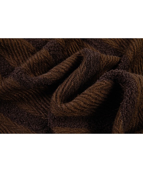 tageechita（タジチタ）の「【tageechita】フード付きフリンジニットワンピース（ワンピース・レディース・オフホワイト/ブラウン・L/M/S）」の16枚目の写真