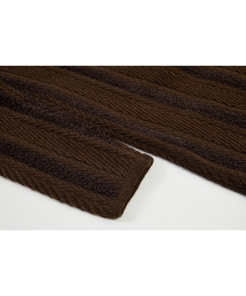 tageechita（タジチタ）の「【tageechita】フード付きフリンジニットワンピース（ワンピース・レディース・オフホワイト/ブラウン・L/M/S）」の15枚目の写真