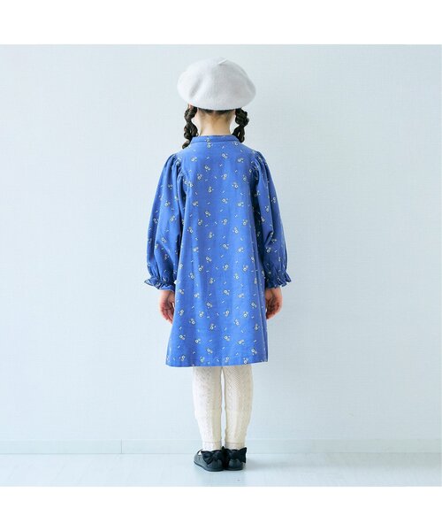 apres les cours（アプレレクール）の「お花ケーブルソックス&レギンスセット（タイツ/ストッキング・キッズ・アイボリー/チャコール/ピンク・110/140/90/100/120）」の7枚目の写真