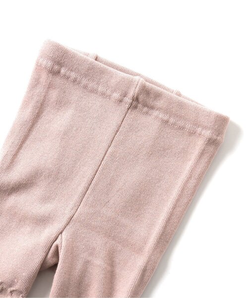 apres les cours（アプレレクール）の「お花ケーブルソックス&レギンスセット（タイツ/ストッキング・キッズ・アイボリー/チャコール/ピンク・110/140/90/100/120）」の20枚目の写真