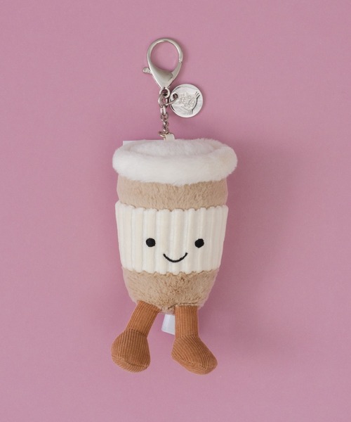 新品　ジェリーキャット　コーヒー　バッグチャーム　キーホルダー　チャーム 新作 新品 ジェリーキャット コーヒー豆 カフェ バッグチャーム