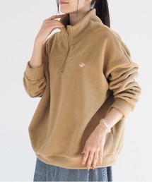 【BEVERLY HILLS POLO CLUB】ワンポイントハーフジップフリース