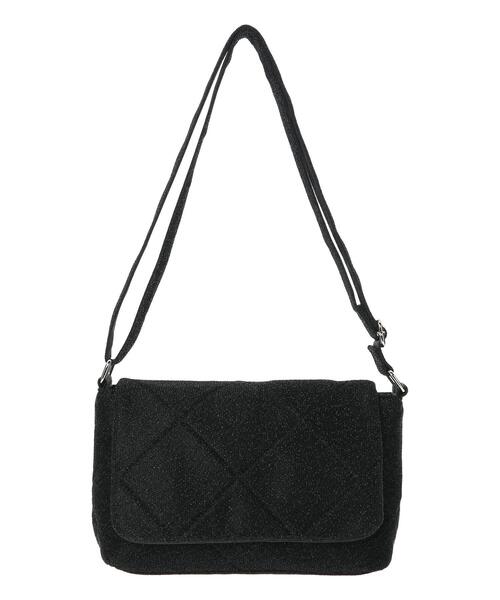 ehka sopo（エヘカソポ）の「ラメバッグ（ハンドバッグ・レディース・シルバー/ブラック・F）」の9枚目の写真