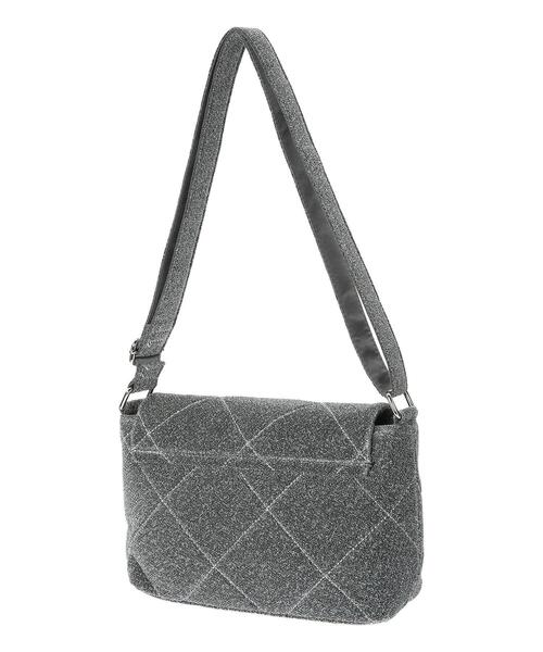 ehka sopo（エヘカソポ）の「ラメバッグ（ハンドバッグ・レディース・シルバー/ブラック・F）」の11枚目の写真