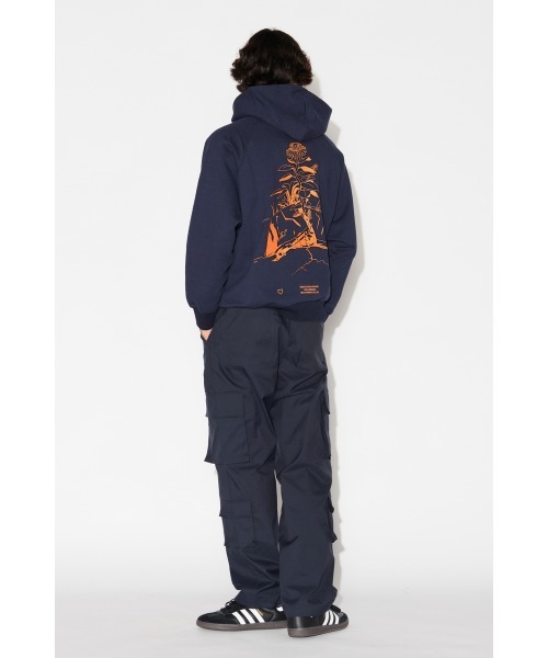 Not So Ape(ノットソーエイプ)の「Cargo Pants(カーゴパンツ・メンズ・ネイビー/カーキ・MEDIUM/LARGE)」の3枚目の写真