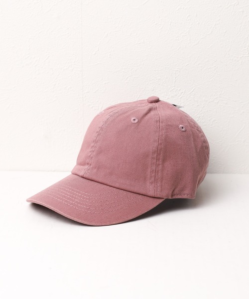 newhattan（ニューハッタン）の「【newhattan】Baseball Low Cap twill kids（キャップ・キッズ・ブルーグレー/スモークピンク/モーブ系/グリーン系/ホワイト系/ブラウン系/グリーン系2/ブルー系/カーキ・ONE SIZE）」の8枚目の写真