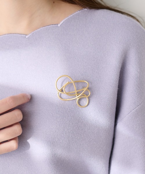 natural couture(ナチュラルクチュール)の「ブローチ(ブローチ/コサージュ・レディース・その他1/その他3/その他2/その他4・FREE)」の4枚目の写真