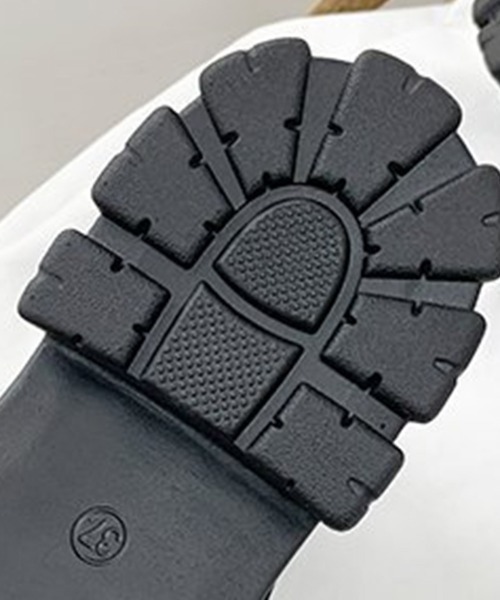 Miniministore(ミニミニストア)の「ショートブーツ レディース厚底ブーツ韓国(ブーツ・レディース・ブラック系2/ブラック系1・25.0cm/24.5cm/24.0cm/23.5cm/23.0cm/22.5cm/25.5cm)」の18枚目の写真