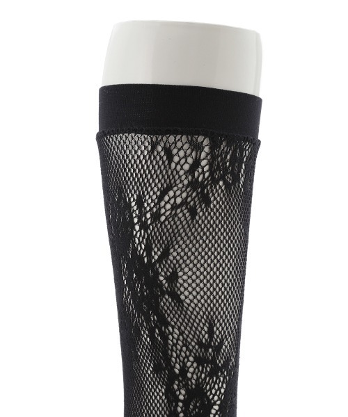 LILY BROWN（リリーブラウン）の「シアーレースハイソックス（ソックス/靴下・レディース・A/B/C/D・FREE）」の5枚目の写真