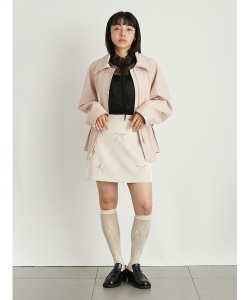 LILY BROWN（リリーブラウン）の「シアーレースハイソックス（ソックス/靴下・レディース・A/B/C/D・FREE）」の12枚目の写真