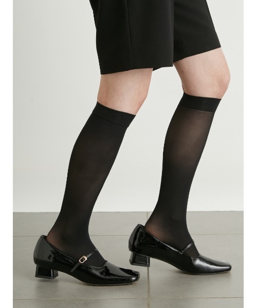 LILY BROWN（リリーブラウン）の「シアーレースハイソックス（ソックス/靴下・レディース・A/B/C/D・FREE）」の13枚目の写真