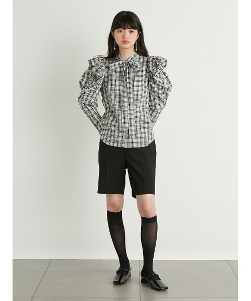 LILY BROWN（リリーブラウン）の「シアーレースハイソックス（ソックス/靴下・レディース・A/B/C/D・FREE）」の15枚目の写真