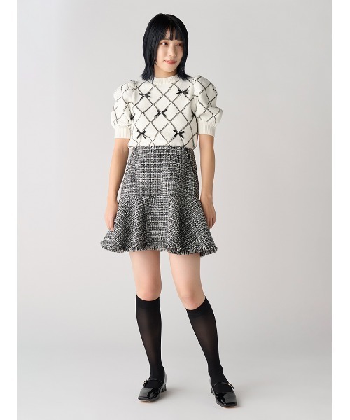 LILY BROWN（リリーブラウン）の「シアーレースハイソックス（ソックス/靴下・レディース・A/B/C/D・FREE）」の17枚目の写真