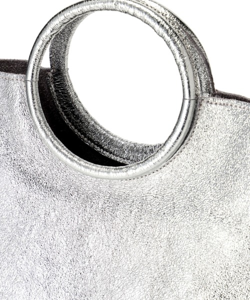 LAURA DI MAGGIO(ローラディマッジオ)の「(LAURA DI MAGGIO)サークルハンドルショルダーバッグ(ショルダーバッグ・レディース・シルバー/ブラック/ブルー・FREE)」の13枚目の写真