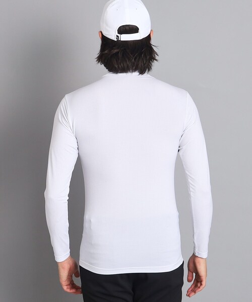 adabat(アダバット)の「【放熱冷却/UV】クールプリントハイネックインナー(Tシャツ/カットソー・メンズ・グレー系5/ネイビー系・50/48/46)」の9枚目の写真