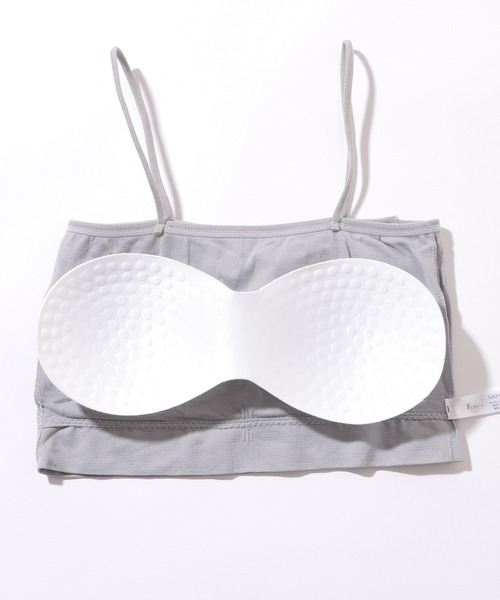 Lace Ladies（レースレディース）の「ベーシック カラー リブ ノンワイヤー ブラトップ（チューブトップ・レディース・ピンク/ホワイト/グレー/ブラック・FREE）」の19枚目の写真