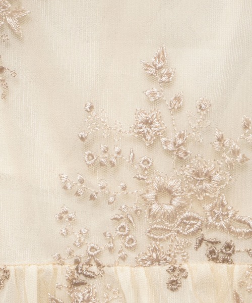 mysty woman(ミスティウーマン)の「フローラル刺繍チュニック 109769(その他トップス・レディース・モカ/ブルー系その他/アイボリー・FREE)」の14枚目の写真