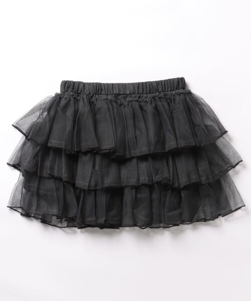 CALMIA(カルミア)の「チュールボリュームスカート/おとな(スカート・レディース・オフホワイト/ブラック・160cm)」の10枚目の写真
