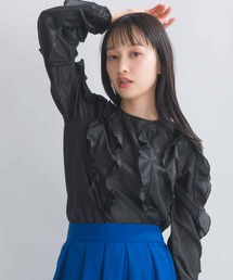 PICCIN | フリルシアーブラウス(シャツ/ブラウス)