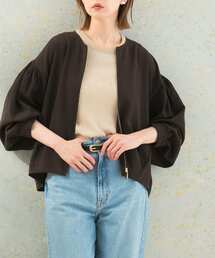 タックボリュームブルゾン