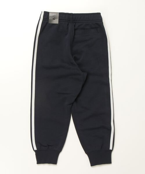 adidas（アディダス）の「エッセンシャルズ プラス レギュラーフィット スリーストライプス フレンチテリー カフパンツ キッズ / アディダス adidas（その他パンツ・キッズ・ブルー/グレー/ブラック・110/120/130/140/150/160）」の4枚目の写真
