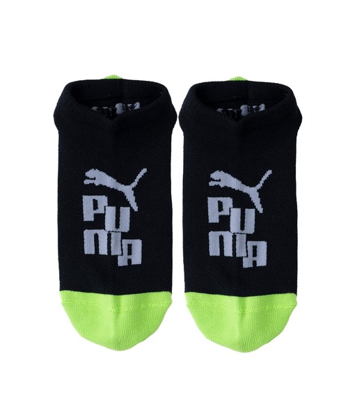 PUMA（プーマ）の「PUMA/プーマ ブランド ロゴ キッズ ボーイズ ソックス 消臭加工 補強 メッシュ くるぶし アンクル 靴下 子供用 3足セット 19cm～23cm（ソックス/靴下・キッズ・マルチ/その他1・19-21cm/21-23cm/23-25cm）」の6枚目の写真