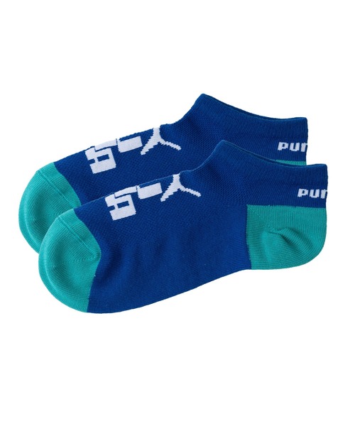 PUMA（プーマ）の「PUMA/プーマ ブランド ロゴ キッズ ボーイズ ソックス 消臭加工 補強 メッシュ くるぶし アンクル 靴下 子供用 3足セット 19cm～23cm（ソックス/靴下・キッズ・マルチ/その他1・19-21cm/21-23cm/23-25cm）」の7枚目の写真