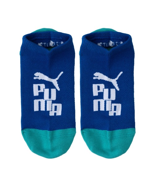 PUMA（プーマ）の「PUMA/プーマ ブランド ロゴ キッズ ボーイズ ソックス 消臭加工 補強 メッシュ くるぶし アンクル 靴下 子供用 3足セット 19cm～23cm（ソックス/靴下・キッズ・マルチ/その他1・19-21cm/21-23cm/23-25cm）」の8枚目の写真