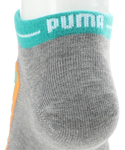 PUMA（プーマ）の「PUMA/プーマ ブランド ロゴ キッズ ボーイズ ソックス 消臭加工 補強 メッシュ くるぶし アンクル 靴下 子供用 3足セット 19cm～23cm（ソックス/靴下・キッズ・マルチ/その他1・19-21cm/21-23cm/23-25cm）」の11枚目の写真