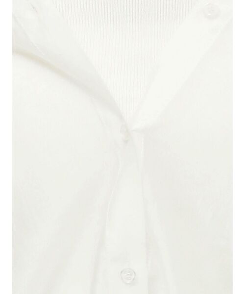 GYDA（ジェイダ）の「3WAYショルダーオープンシアードッキングシャツ（シャツ/ブラウス・レディース・オフホワイト/ラベンダー/ベージュ・FREE）」の8枚目の写真