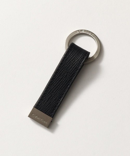 Calvin Klein（カルバン・クライン）の「【Calvin Klein/カルバンクライン】レザーキーホルダー（キーホルダー・メンズ・ブラック系1/ブラック系2・FREE）」の2枚目の写真