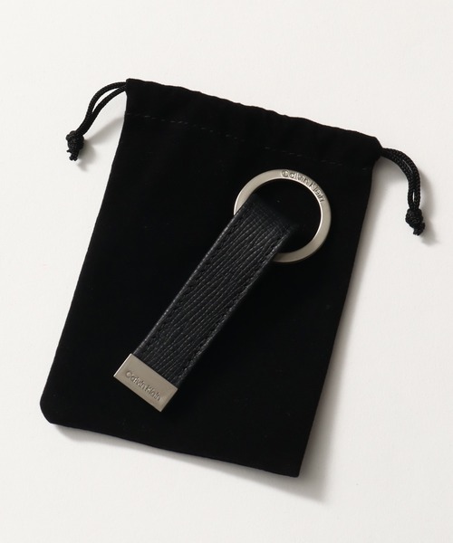 Calvin Klein（カルバン・クライン）の「【Calvin Klein/カルバンクライン】レザーキーホルダー（キーホルダー・メンズ・ブラック系1/ブラック系2・FREE）」の6枚目の写真
