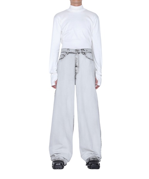 【専用】SULLIVAN BLEACHED DENIM WIDE PANTS JOHN LAWRENCE SULLIVAN（ジョンローレンスサリバン）の