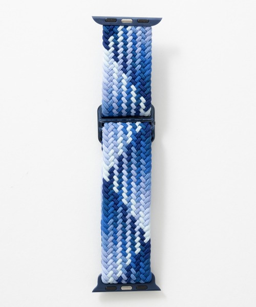 emonique(エモニーク)の「ナイロン編み WOVEN Apple Watch バンド スマートウォッチバンド【38/40/41/42/44/45/49mm対応】(デジタル腕時計・メンズ・ブルー/ピンク系その他/ライラック/ワインレッド/アイボリー/ブラック/アーミー/グレー/ブラック×ホワイト/ブラック×レッド/オレンジ系その他/グレー系その他/グレー×ホワイト/ピンク/レインボー・38/42)」の19枚目の写真