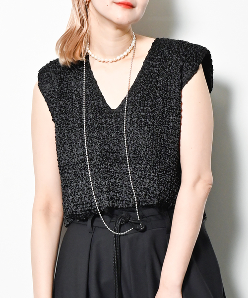 CITYSHOP（シティーショップ）の「VARIATION PLEATS PULLOVER：シャツ