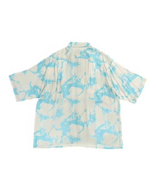 Manhattan Portage（マンハッタンポーテージ）の「S/S Aloha Shirt（シャツ/ブラウス・メンズ・ブラック/ベージュ・MEDIUM/LARGE/X-LARGE/SMALL）」の3枚目の写真