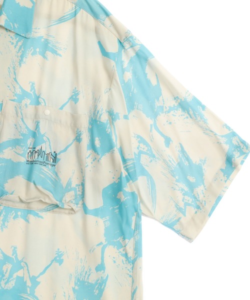 Manhattan Portage（マンハッタンポーテージ）の「S/S Aloha Shirt（シャツ/ブラウス・メンズ・ブラック/ベージュ・MEDIUM/LARGE/X-LARGE/SMALL）」の5枚目の写真