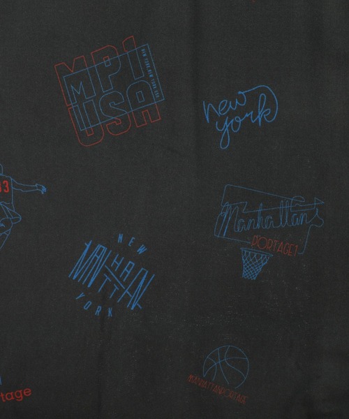 Manhattan Portage（マンハッタンポーテージ）の「S/S Aloha Shirt（シャツ/ブラウス・メンズ・ブラック/ベージュ・MEDIUM/LARGE/X-LARGE/SMALL）」の8枚目の写真