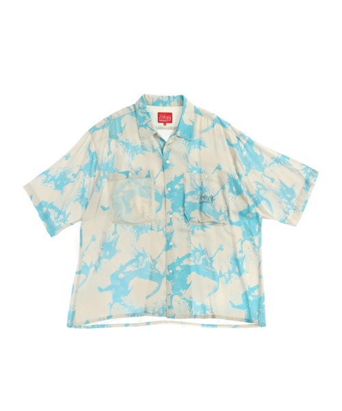 Manhattan Portage（マンハッタンポーテージ）の「S/S Aloha Shirt（シャツ/ブラウス・メンズ・ブラック/ベージュ・MEDIUM/LARGE/X-LARGE/SMALL）」の14枚目の写真