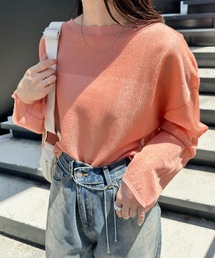 mystic | 【4色展開】シアーニットプルオーバー(ニット/セーター)