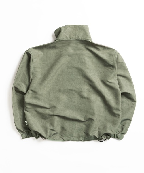 WISH FOR EVER(ウィッシュフォーエバー)の「WIND PROOF GRADATION TRACK JACKET/ ウインドプルーフグラデーショントラックジャケット(ブルゾン・メンズ・オリーブ/チャコール・LARGE/MEDIUM)」の10枚目の写真
