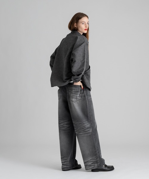 WISH FOR EVER(ウィッシュフォーエバー)の「WIND PROOF GRADATION TRACK JACKET/ ウインドプルーフグラデーショントラックジャケット(ブルゾン・メンズ・オリーブ/チャコール・LARGE/MEDIUM)」の16枚目の写真